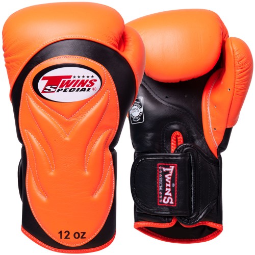 Боксерские перчатки Twins Special (BGVL-6 orange-black)